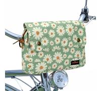 Tourbon Sacoche de vélo en Toile imperméable Motif Fleurs