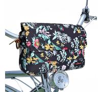 Tourbon Sacoche de vélo en Toile imperméable Motif Fleurs