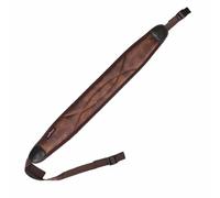 TOURBON Sangle réglable vintage en cuir PU pour fusil de chasse