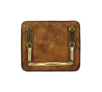 Tourbon - Support fixe pour marteau en cuir, léger, coupe-pinces, outil de hache, passant de ceinture (marron)
