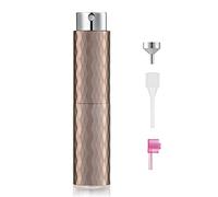 Toureal 8ml Vaporisateur Vide de Sac Rechargeable, Atomiseur Parfum, Recharge Spray Flacon de Parfum, Pulverisateur Voyage (Marron Brillant)