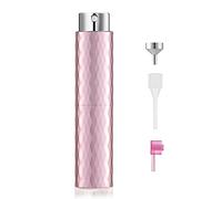 Toureal 8ml Vaporisateur Vide de Sac Rechargeable, Atomiseur Parfum, Recharge Spray Flacon de Parfum, Pulverisateur Voyage (Rose Brillant)