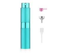 Toureal 8ml Vaporisateur Vide de Sac Rechargeable, Atomiseur Parfum, Recharge Spray Flacon de Parfum, Pulverisateur Voyage (Couleur Cyan)