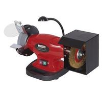 Touret à meuler à meule et brosse 250 W