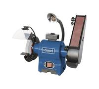 Scheppach Touret mixte BGS700 370W - bande et disque Ø150 mm - moteur à induction