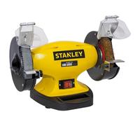 Stanley Touret à meuler Polisseuse 330W Ø150 mm – Meule grain 60 + Brosse métallique