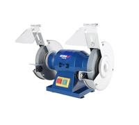 Touret à Meuler - Puissance 150W - Meules 125mm - Idéal pour Affûtage de Couteaux, Ciseaux et Burins - Stable, Robuste avec Carter Métallique et Protections Étincelles