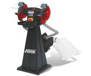 Touret FEMI 193 EVO - 1100 W Triphasé - Ø 200x30x20 mm - Sans meules - 8003432