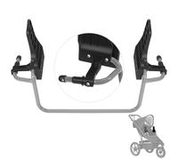 Touri Adaptateur de poussette de jogging unique pour sièges auto Graco Baby Trend pour la plupart des poussettes BOB Gear, partie siège auto Baby Jogger