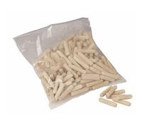 Tourillons rayés en hêtre - 10 x 40 mm - 9000 pièces BRICOZOR