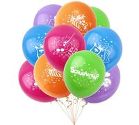 Tourima Lot de 10 ballons de 30,5 cm - Décoration pour la rentrée des classes - Pour fille et garçon - 2026 - Ballons décoratifs pour la rentrée des classes - Pour enfants