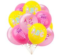 Tourima Lot de 12 ballons de 30,5 cm - Décoration pour la rentrée des classes - Pour fille et garçon - 2026 - Ballons décoratifs pour la rentrée des classes - Pour enfants