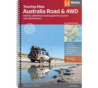 Touring Atlas - Australie (format A4, à spirales) | Hema Maps