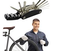 Touring Pocket Moto, Kit De Vélos De Montagne Multifonctions, Réparation Hexagonale Multi-Outils, Moteur À Rayons De Cycle