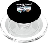 Tourisme de Vacances en Grèce - Voyage Assorti PopSockets PopGrip pour MagSafe
