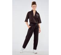 tourist lemc pantalons femme de couleur marron 40