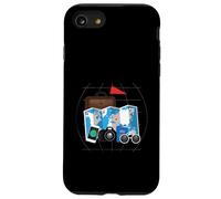 Tourist Spirit Day Costume Camera Passport Guide touristique Coque pour iPhone SE (2020) / 7 / 8