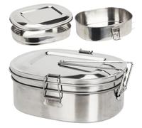 Touriste 3 Conteneur partiel de boîte à lunch inox pour nourriture et cuisine 900 ml