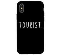 Touriste étranger Gestion du Tourisme Anglais Floride Aide aux Voyages Coque pour iPhone X/XS
