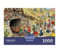 Touristes sur des Segways Puzzle en Bois Imperméable DIY Puzzles De 1000 Pièces pour Adultes Cadeaux Défi Et Casse-tête Jeux Éducatifs