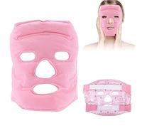 Tourmaline Gel Masque Masque Thérapie Visage - Owavable, Congelable, Réutilisable - Soulagement Pour Geschwollenes Puffy Visage, Migraine Stress
