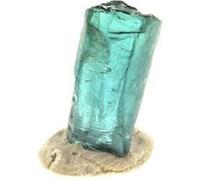 TOURMALINE INDICOLITE - Pierre Naturelle en Provenance d'Afghanistan, Dara-e-Pech District - Pierre précieuse rare, couleur bleue, 2.36 ct - Certificat d'Authenticité Inclus 11 x 5 x 4 mm G