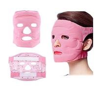 Tourmaline Masque Visage,Masques De Beauté Du Visage Tourmaline Gel Magnétique Masseur Froid Chaud Compresse Massage Anti-rides Lifting Du Visage Blanchiment De La Peau Soins Du Visage Femmes