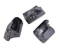 Tourmaline Noire, Cristaux Bruts Noirs Pierre Naturelle Curative De Roche Brute De Cristal De Quartz Noir Naturel De Tourmaline De Roche Le Collier De L'eau Figurine De Bracelet