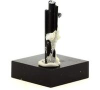 TOURMALINE SCHORL + FELDSPATH NATURELLE EN PROVENANCE DU PAKISTAN, Shigar Valley, Skardu District, Baltistan Pierre de guérison énergétique et de protection 14.5 ct - Certificat d'Authenticité Inclus
