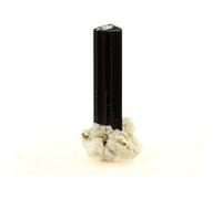 TOURMALINE SCHORL - Pierre Naturelle en Provenance du Pakistan, Shigar Valley, Skardu District 15.0 ct - Certificat d'Authenticité Inclus 30 x 13 x 10 mm G