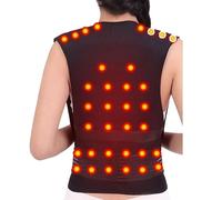 Tourmaline Thérapie Magnétique Auto-chauffante Taille Dos Épaule Posture Correcteur Colonne Vertébrale Lombaire Orthèse Dos Ceinture De Soutien Soulagement De La Douleur ( Color : Black , Size : M )