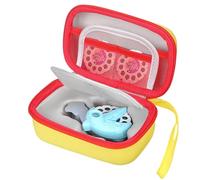 Tourmate Coque de protection rigide compatible avec les mini projecteurs Moonlite et bobines d'histoire, housse de rangement uniquement (jaune et rouge)