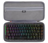 Tourmate Étui de rangement rigide pour clavier mécanique de jeu ASUS ROG Falchion NX 65 % RVB - Étui de voyage pour clavier mécanique EPOMAKER X Aula F65 PRO/SteelSeries Apex Pro (noir et gris foncé)