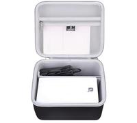 Tourmate Étui de rangement rigide pour imprimante d'étiquettes thermiques Bluetooth Munbyn - Étui de voyage pour imprimante d'étiquettes Jade/PEDOOLO/KNAON/NelkoGlobal/Nelko (boîte à vendre) (noir et