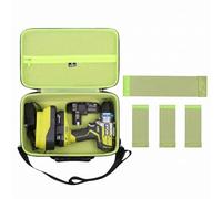 Tourmate Étui de transport rigide de voyage pour perceuse à percussion Ryobi R18PDBL-0/R18PD5-0/RPD18BL2-0 ONE+ 18 V sans balais, boîte de rangement pour outils électriques et chargeurs de batterie