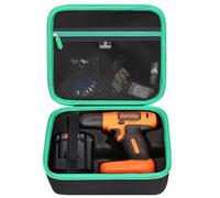 Tourmate Étui de voyage rigide pour perceuse sans fil BLACK+DECKER 8 V MAX* avec 43 accessoires (BDCD8HDPK) / GardenJoy Ensemble de perceuses électriques sans fil avec 30 embouts de perceuse/tournevis