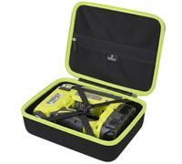 Tourmate Étui rigide pour agrafeuse à couronne sans fil Ryobi 18 V ONE+ P317 | Rangement de voyage compact, coque en EVA résistant aux chocs, compatible avec agrafeuses et agrafes (noir, étui