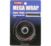 Tourna Mega Wrap Grip de base Noir ONE-SIZE