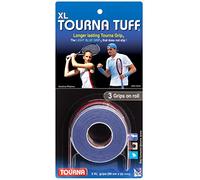 Tourna Tuff Blister de 3 Surgrips Adulte Unisexe, Bleu, XL