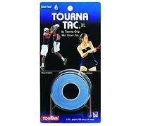 Tourna Unique - Tourna Tac (lot de 3) bleu Tourna Overgrip Tac 3er Grip, Bleu, 103 cm x 29 mm EU