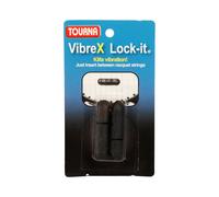 Tourna Vibrex Lock Antivibrateur Pack De 2 Unités-Noir nosize