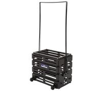 Tourna with Wheels Pickleball Deluxe Caddy avec roulettes Unisexe, Noir, Taille Unique