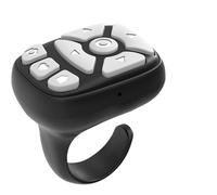 Tournage avec télécommande, télécommande pour défilement de téléphone | Anneau de défilement de téléphone - Clicker pour tourner la page, obturateur à distance sans fil, bouton selfie pour obturateur