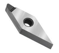 Tournage des métaux Plaquette de tour diamantée PCD VNMG, outil de tournage interne CNC for l'usinage du bois et du métal (1 pièce)(160408)