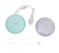 Tourne-billes électrique avec régulation de vitesse continue et réversible, machine à tourner les perles alimentée par USB pour la fabrication de bijoux DIY, comprend un bol à (Verte)