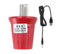 Tourne Broche Méchoui Électrique 12V DC, Moteur Rôtisserie Barbecue 6rpm, ABS Résistant 0-28KG - Rotation Stable et Silencieuse, Installation Facile pour BBQ et Méchoui en Plein