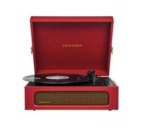 Crosley Tourne-disque Voyager CR8017BBUR – Bluetooth, AUX, 3 vitesses, 2 haut-parleurs – Bourgogne