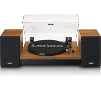 Tourne-Disque Ls-310-Tourne-Disque Bluetooth-33 Et 45 Tr/Min-Entraînement Par Courroie-Haut-Parleurs Externes 2X10 W Rms-Aiguille Audio Technica-Rca Out-Marron