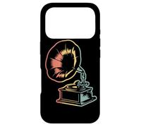 Tourne-Disque Oldschool Vintage Phonograph Gramophone Coque pour iPhone 17 Pro