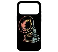Tourne-Disque Oldschool Vintage Phonograph Gramophone Coque pour iPhone 17 Pro Max
